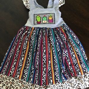 NIB Cactus Animal Print Dress